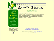 Tablet Screenshot of lighttrack.co.uk